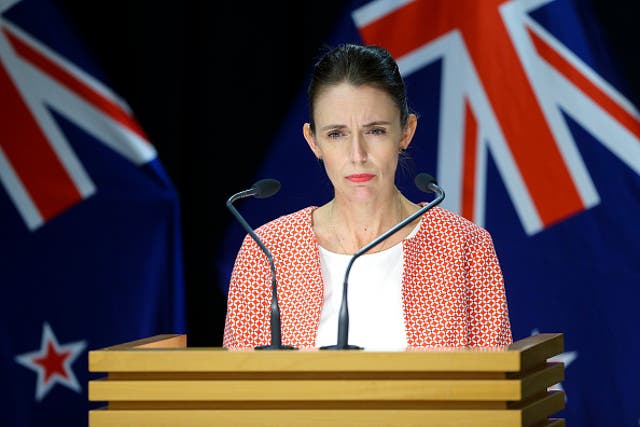 <p>File:  Prime minister Jacinda Ardern’s ratings dropped to a record low this year </p>
