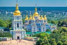 ‘Keep calm and visit Ukraine’: country launches tourism campaign despite threat of Russian invasion