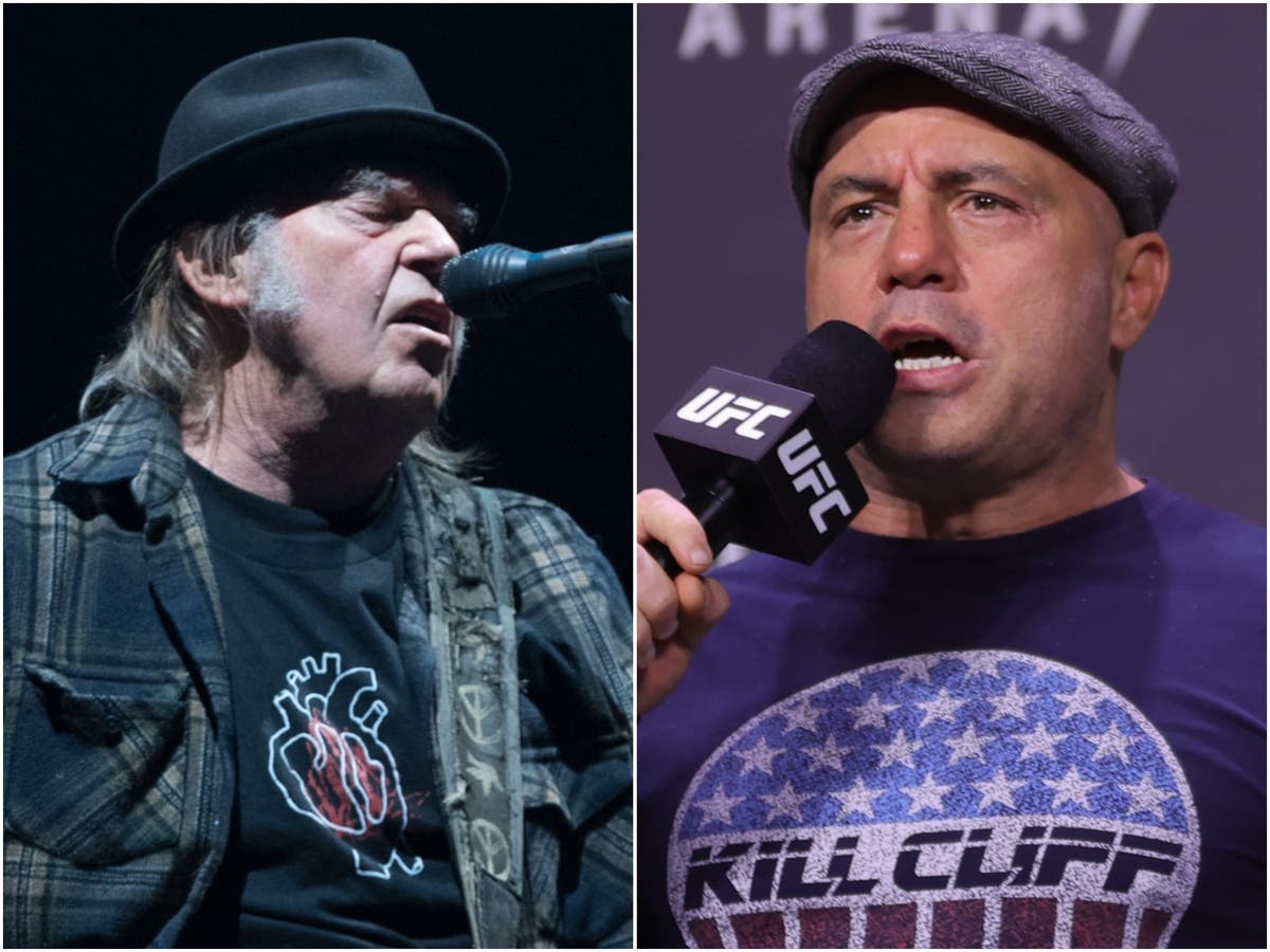 Neil Young urges Spotify employees and musicians to quit over his Joe Rogan boycott