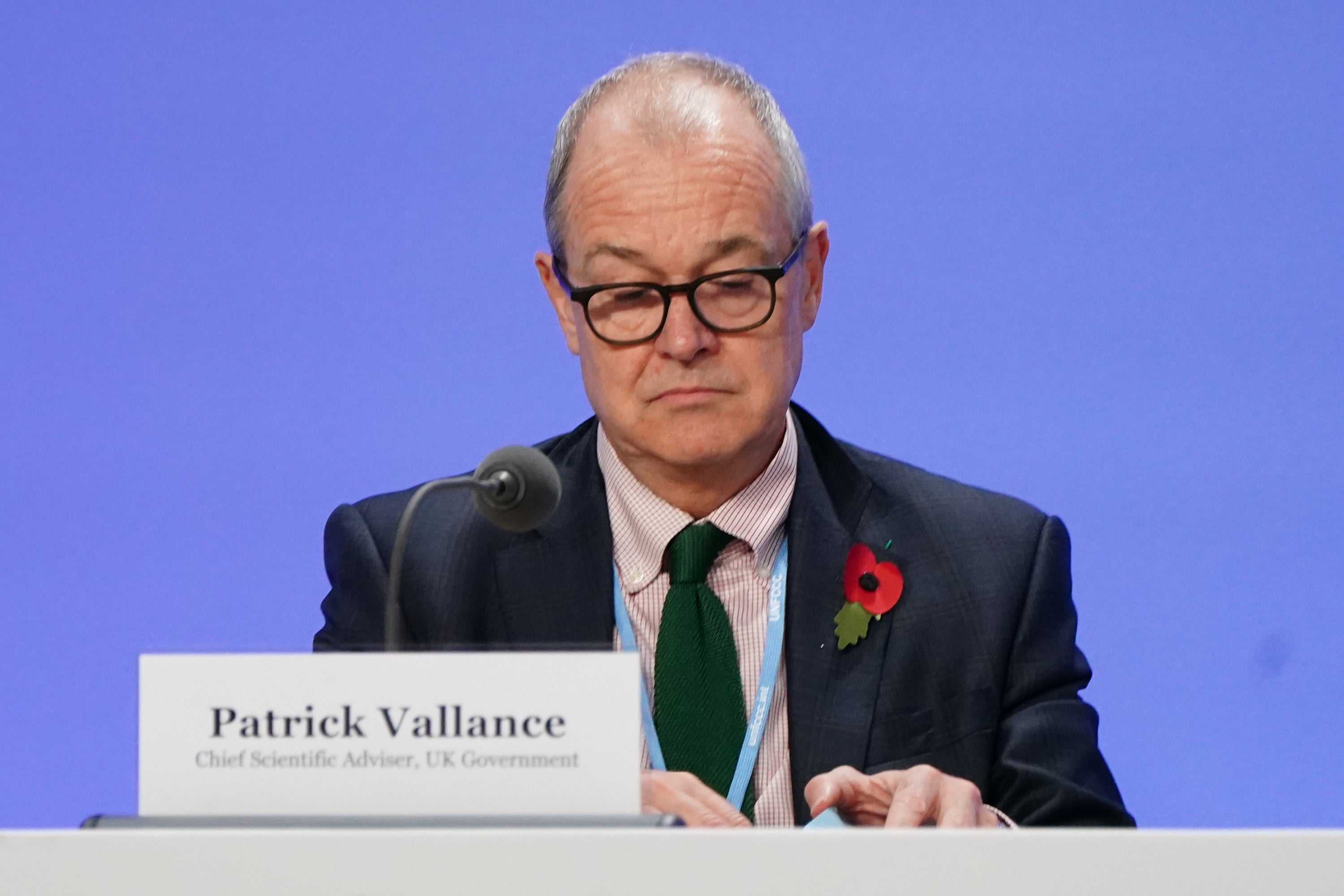 Sir Patrick Vallance is to become the next chairman of the Natural History Museum (Jane Barlow/PA)