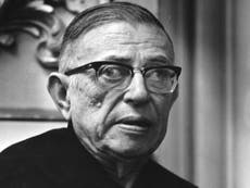 Jean-Paul Sartre, defining existentialism and nothingness