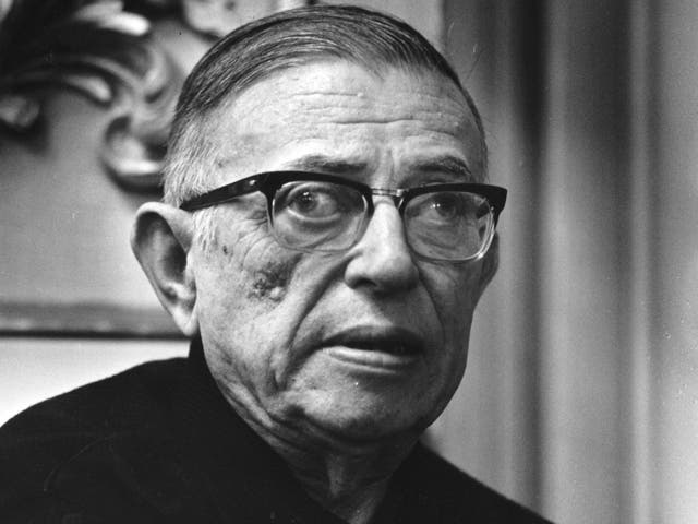 <p>The image of the existentialist as a cafe-dwelling, chain-smoking, beret-wearing intellectual type comes largely from Sartre</p>