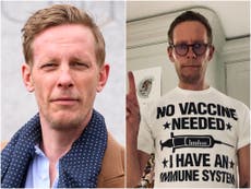 Laurence Fox ignores doctor advising him against Ivermectin for Covid-19 treatment