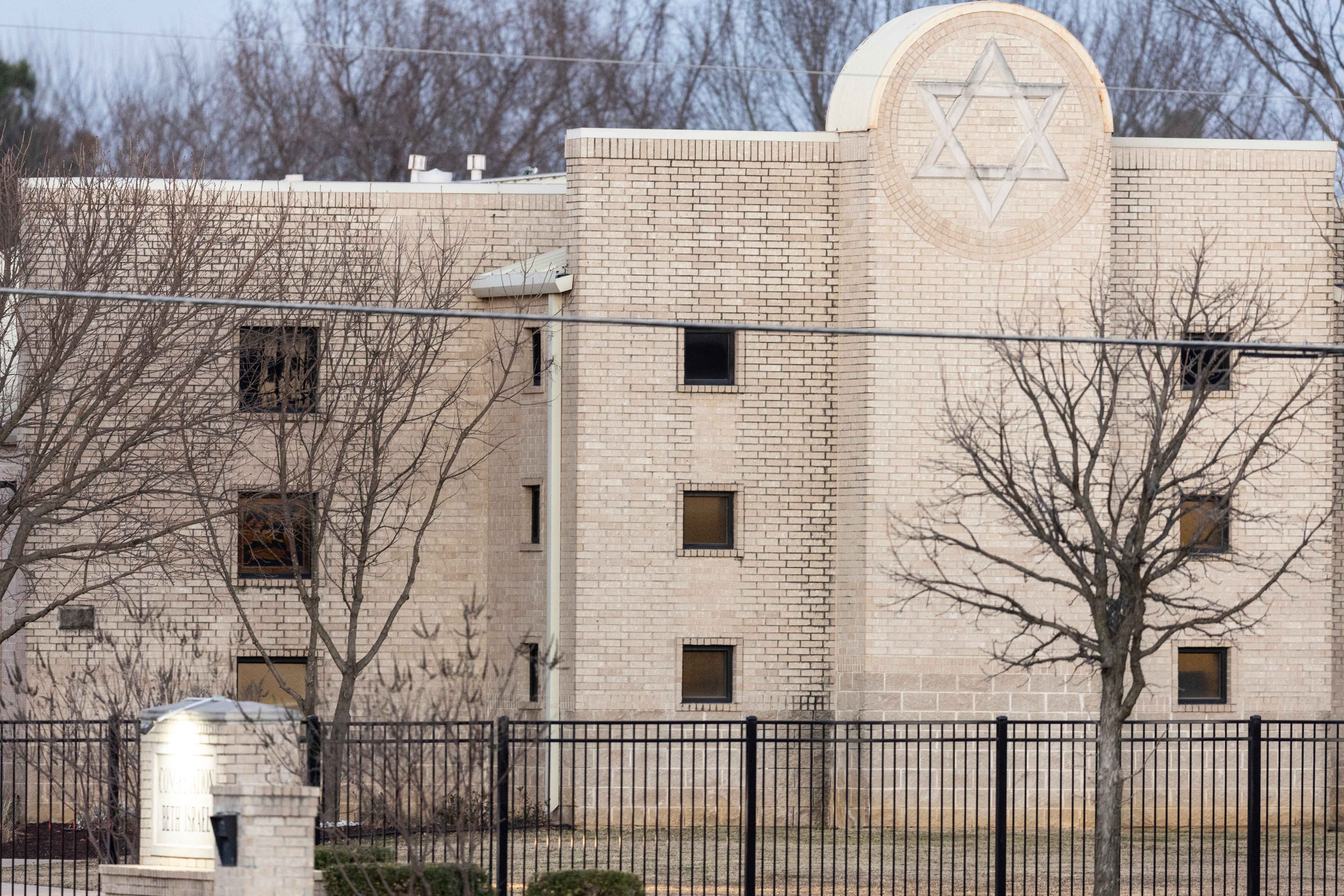 The Congregation Beth Israel synagogue (Brandon Wade/AP)
