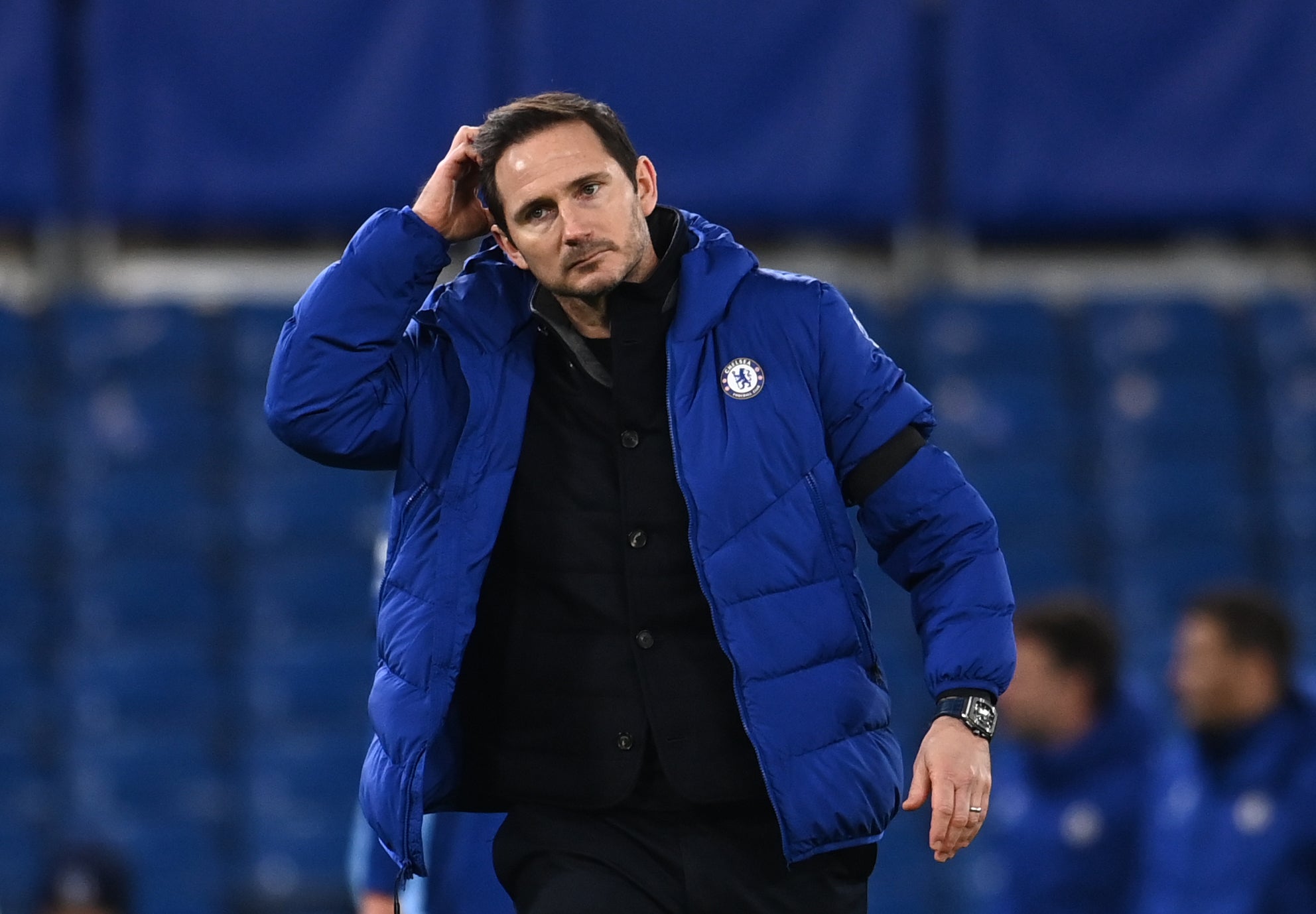 Frank Lampard is back in management (Andy Rain/PA)