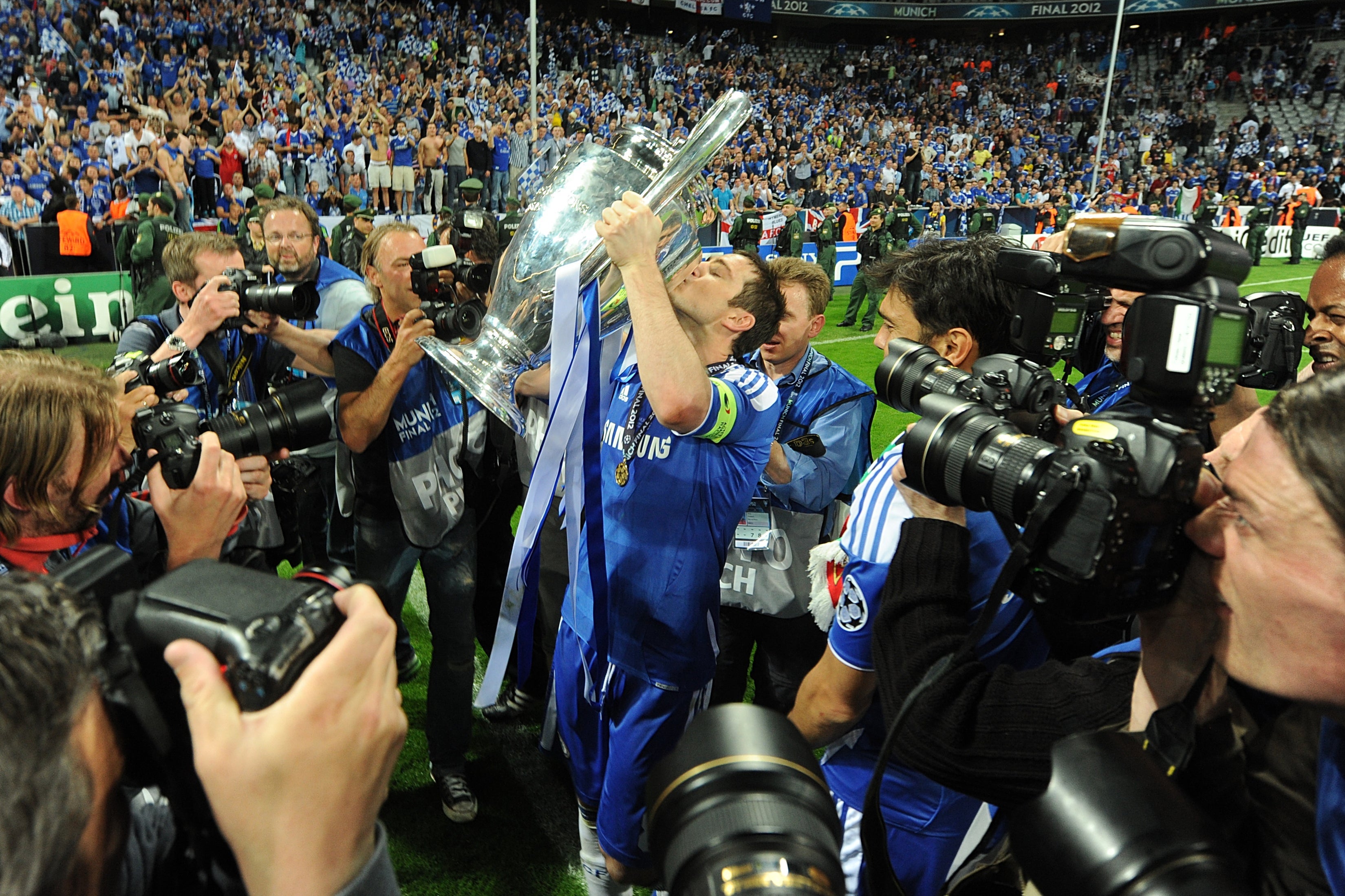 Chelsea won the Champions League in 2012 (Owen Humphreys/PA)