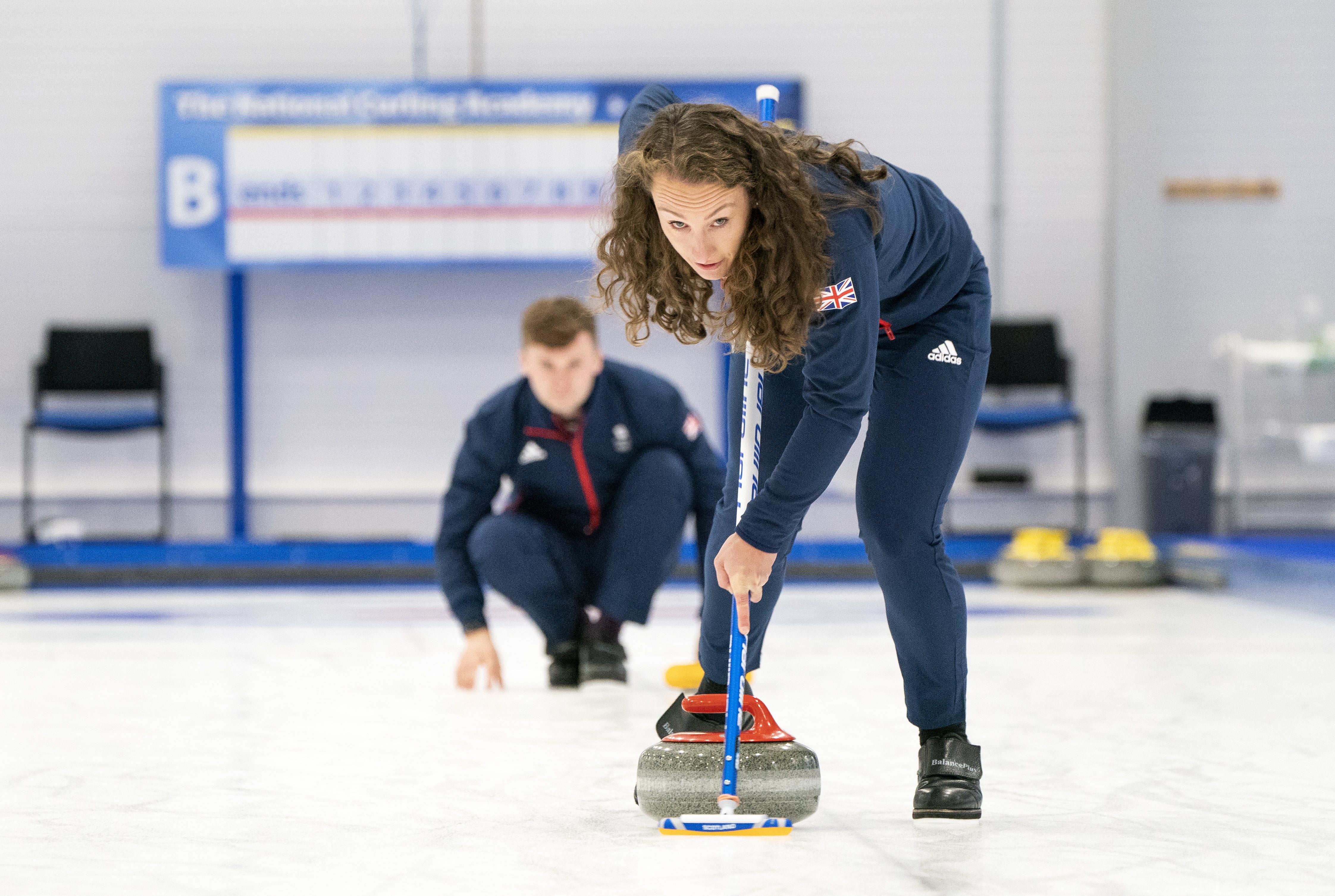 Jennifer Dodds and Bruce Mouat get the mixed curling event underway on Wednesday