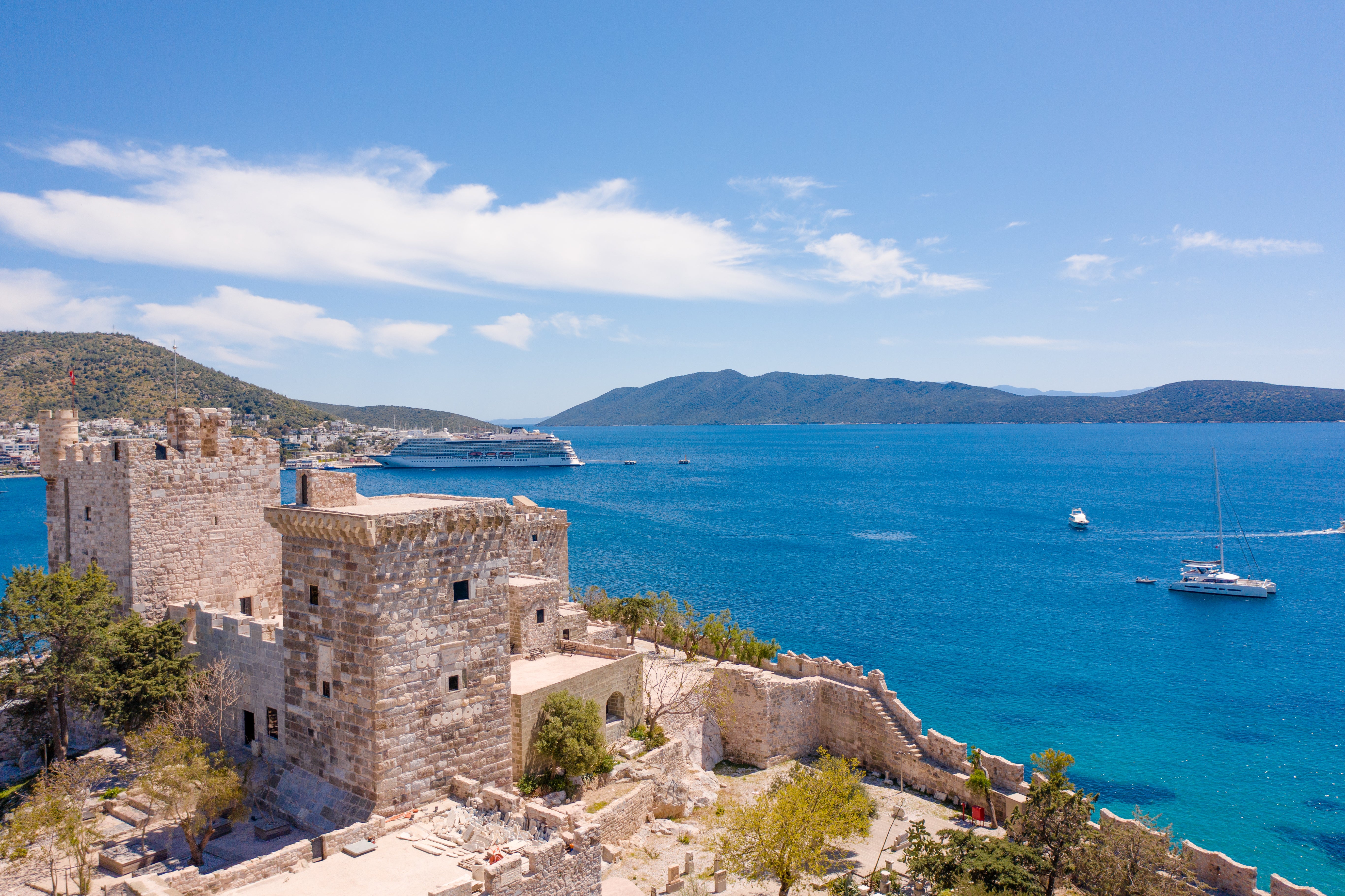 Head to the city’s seafront to see Bodrum Castle, a 15th century fortress