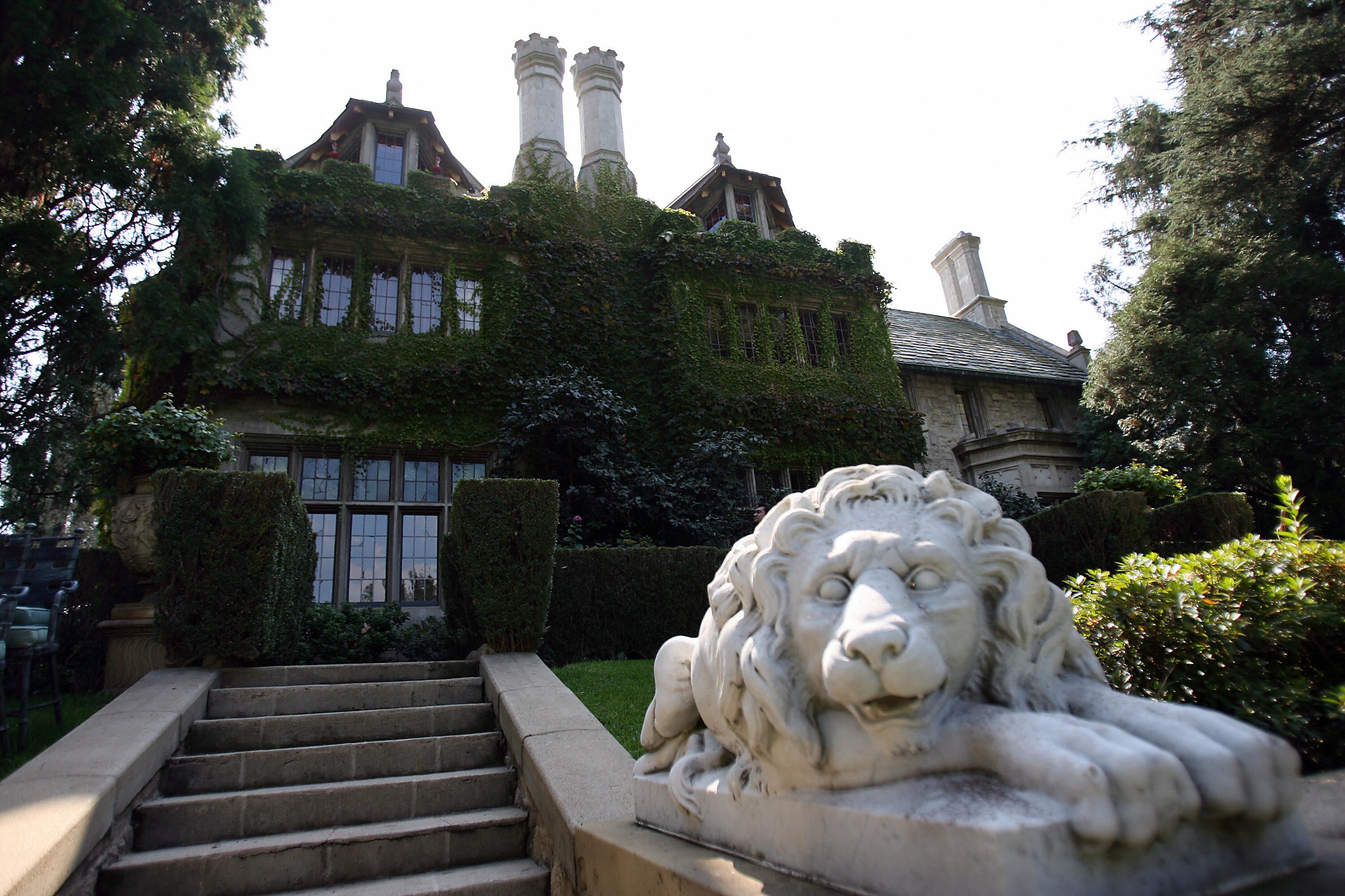A view of the Playboy mansion in 2006