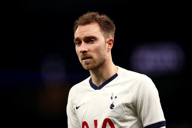 New Brentford midfielder Christian Eriksen last played in the Premier League with Tottenham in 2020. (Tim Goode/PA)