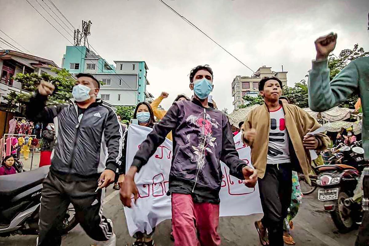 US sanctions Myanmar judiciary officials on coup anniversary