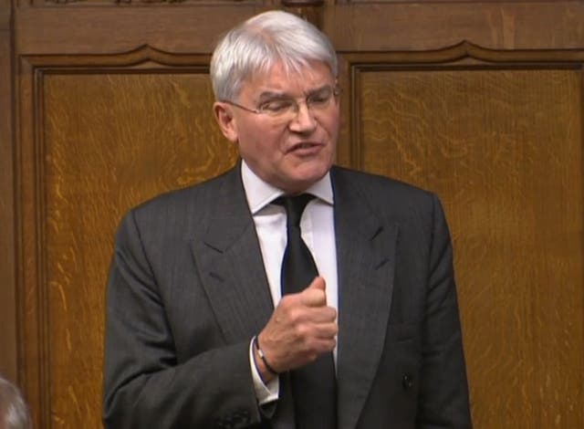 Andrew Mitchell MP (House of Commons/PA)