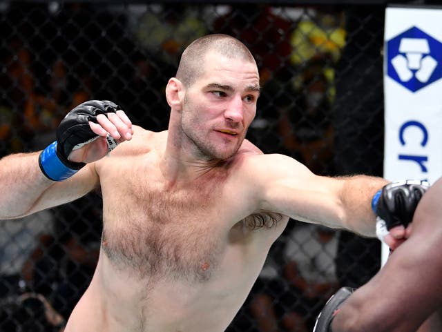 <p>UFC middleweight Sean Strickland</p>