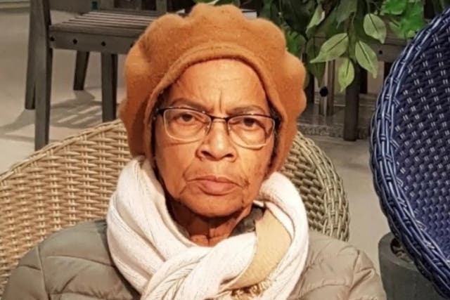 <p>Undated handout of Lesma Jackson, 84, who was found by police suffering a number of injuries at her Enfield address.</p>