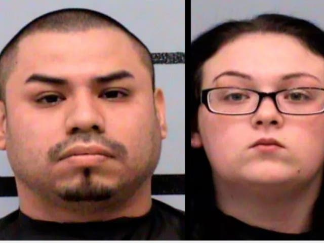 Adam Canales, de 30 años, y Sarah Canales, de 21, fueron acusados de homicidio involuntario después de que su bebé muriera por una sobredosis de drogas de venta libre.