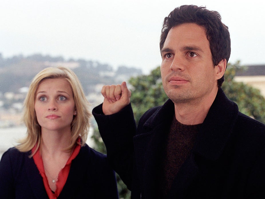Reese Witherspoon and Mark Ruffalo in ‘Just Like Heaven’