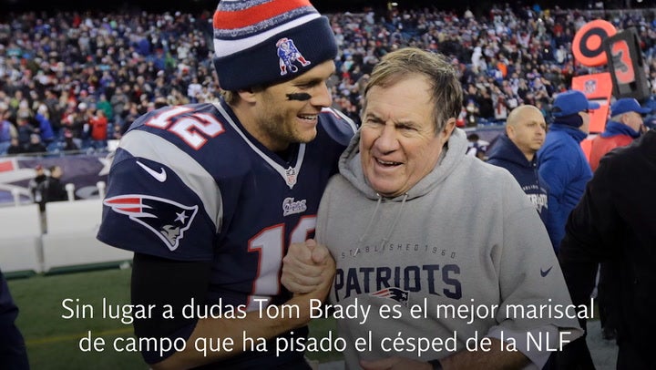 <p>Tom Brady celebra después de que los Tampa Bay Buccaneers vencieran a los Philadelphia Eagles</p>