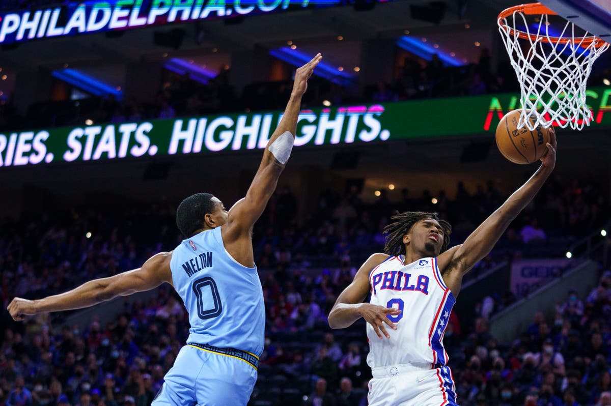 Maxey lidera triunfo de 76ers ante Grizzlies en tiempo extra