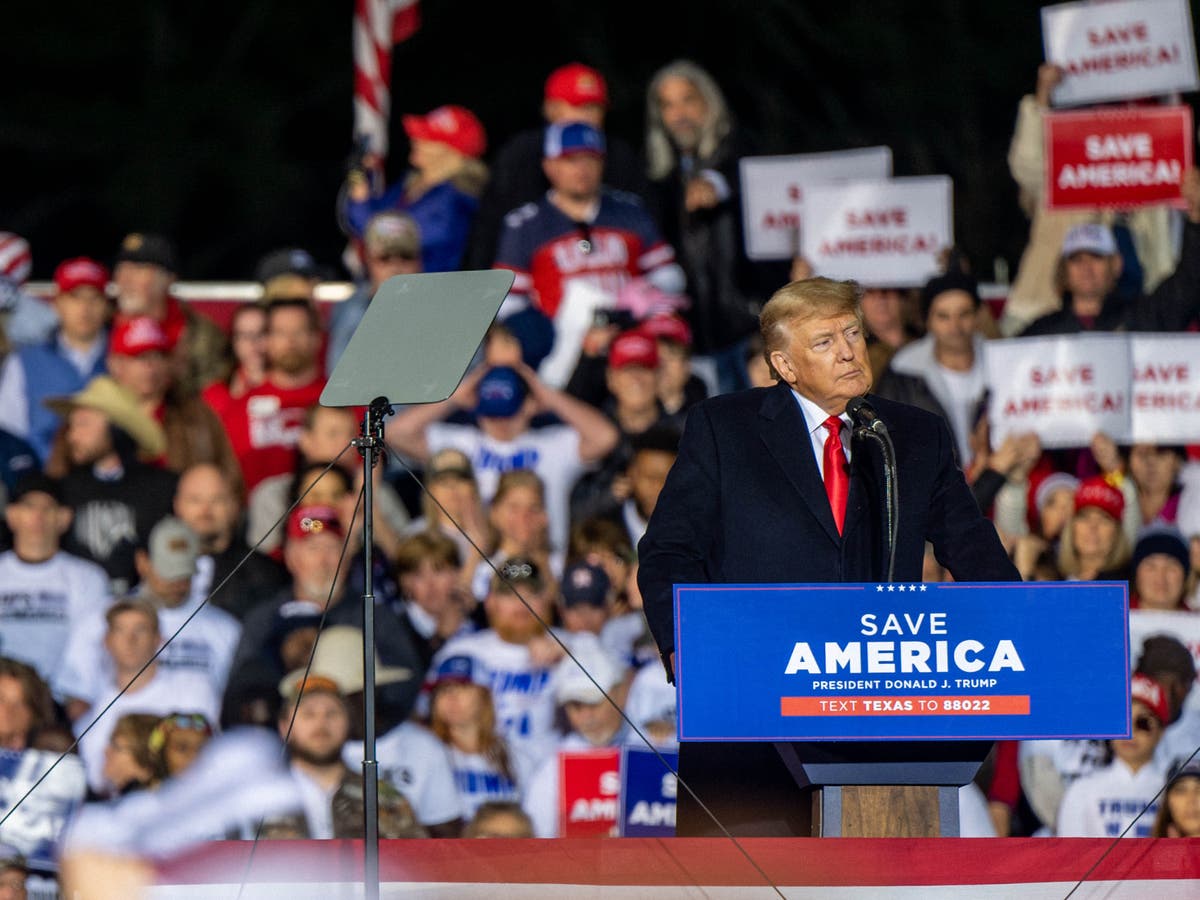 Donald Trump vows to ban transgender women from women&rsquo;s sports if re-elected