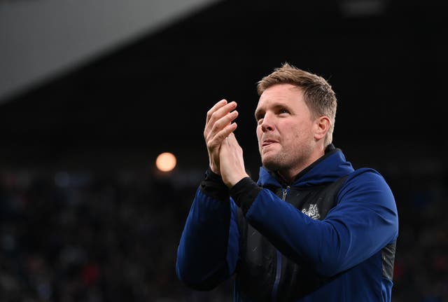 <p>Eddie Howe has seen Newcastle strengthen throughout January</p>