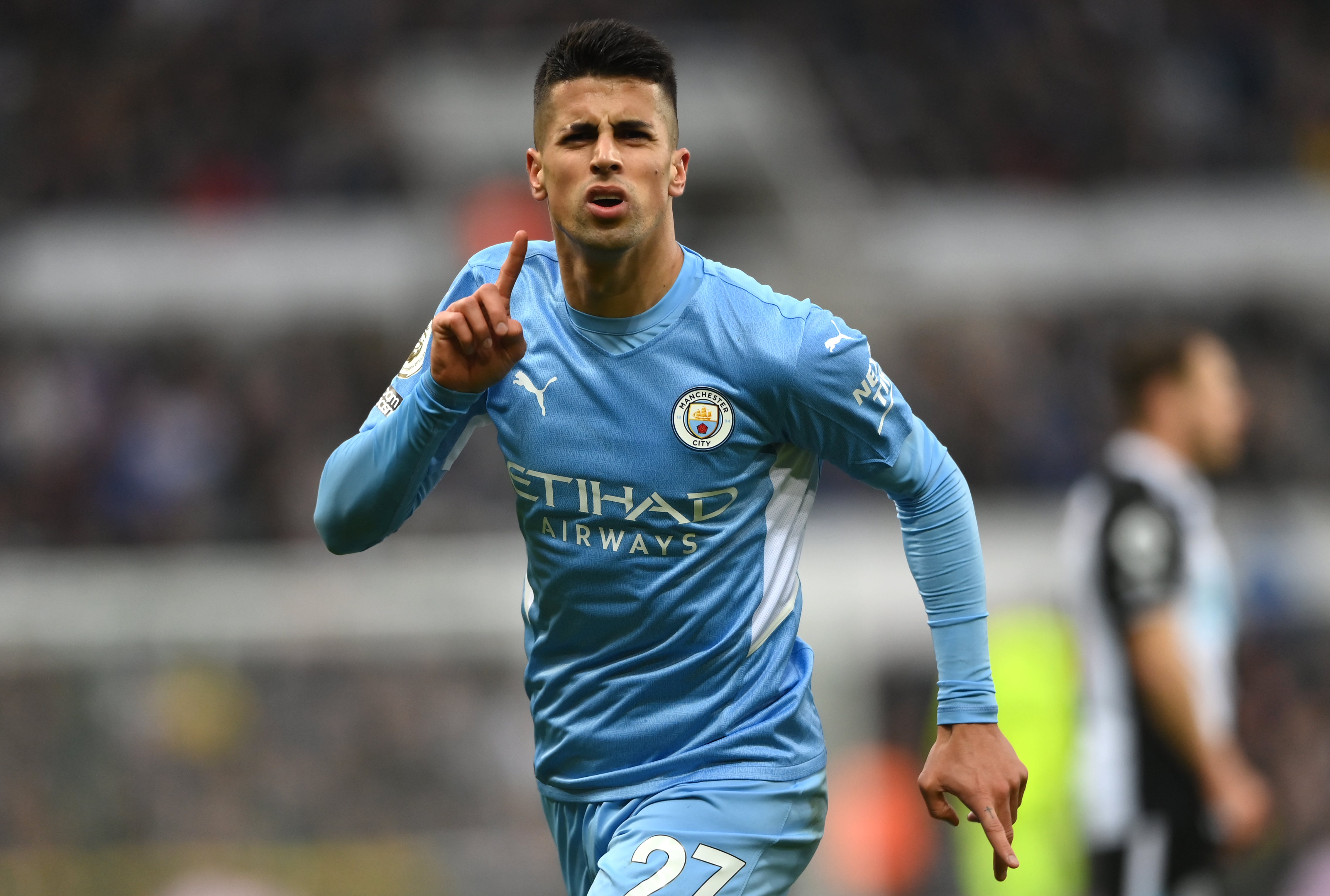 Joao Cancelo has made five assists in the Premier League this season