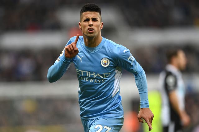 <p>Joao Cancelo has made five assists in the Premier League this season  </p>