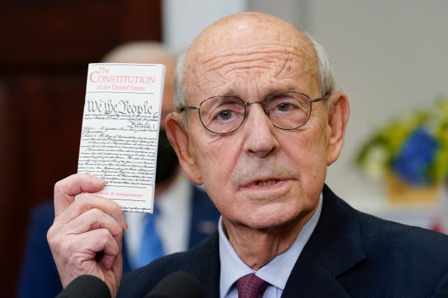 <p>Justice Stephen Breyer was a member of the US Supreme Court Ivy Club</p>