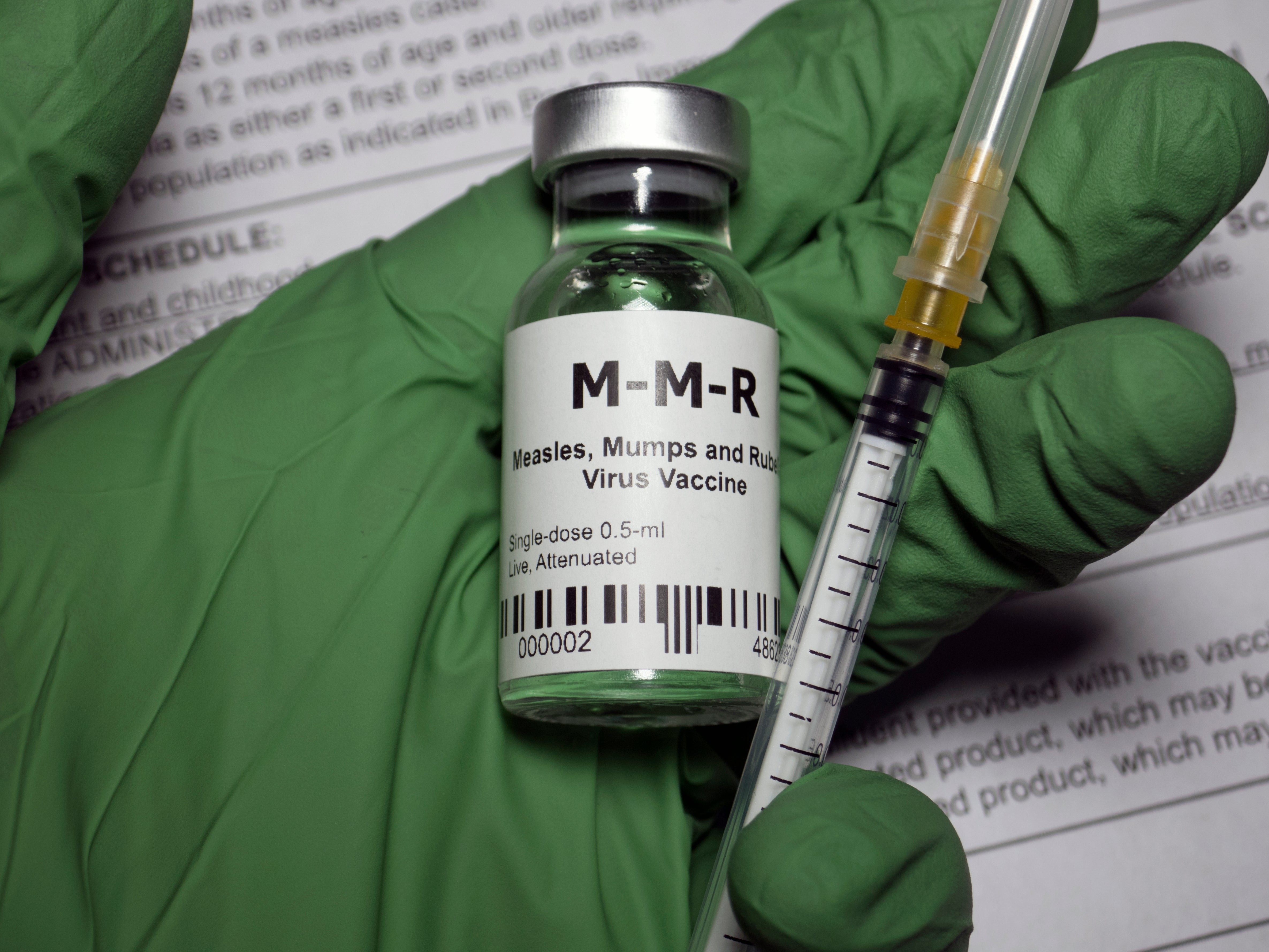 The MMR vaccine uptake in children is lower than 80 per cent in London