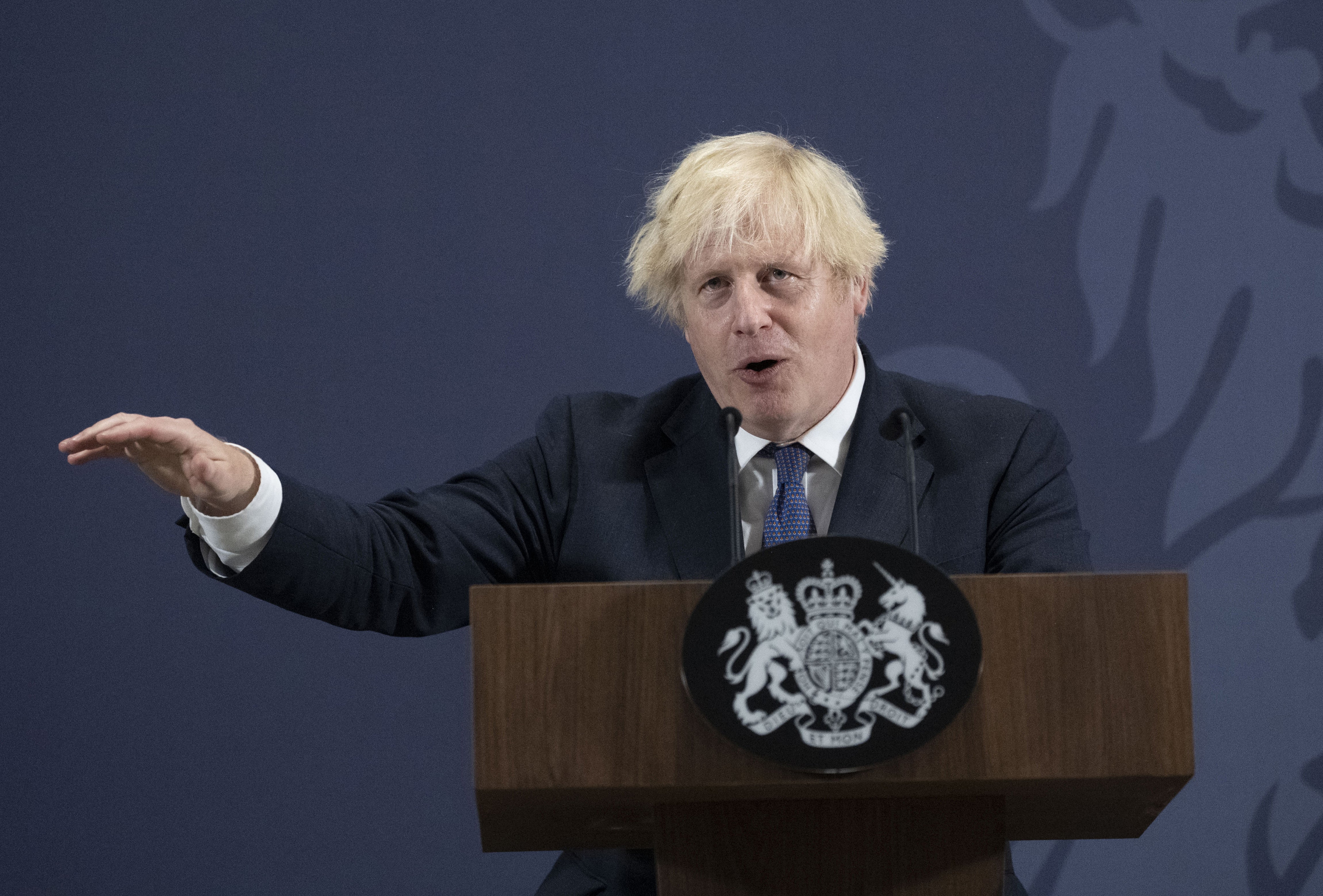 Prime Minister Boris Johnson pledged to create better opportunities outside London (David Rose/Daily Telegraph/PA)