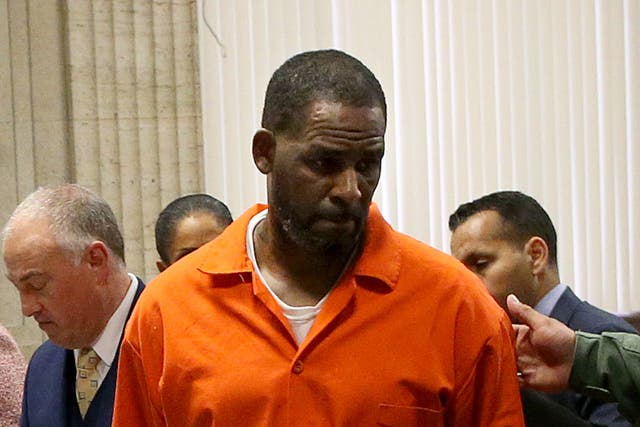 <p>R Kelly pictured in September 2017 </p>