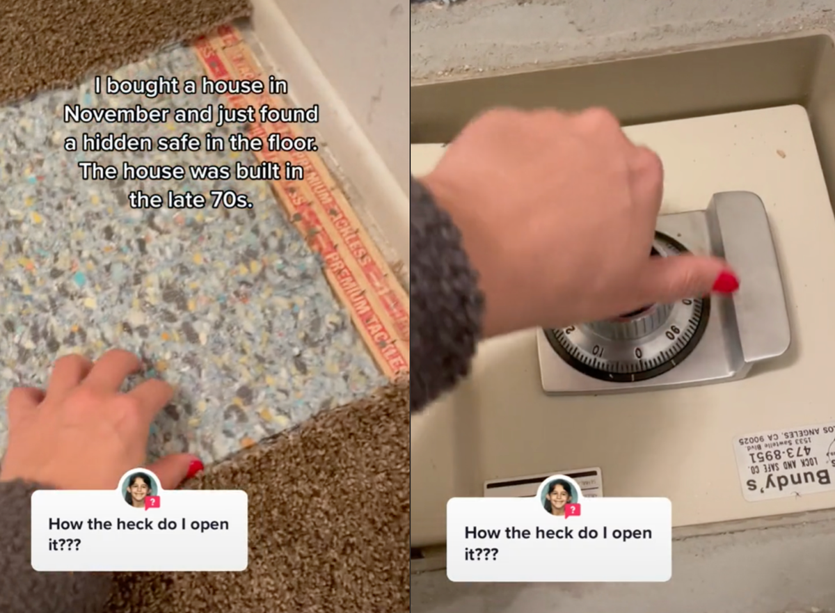 Woman finds &lsquo;hidden safe&rsquo; within the floors of her new apartment: &lsquo;The house was built in the late 70s&rsquo;