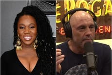 India Arie says she’s removing music from Spotify because of ‘problematic’ Joe Rogan’s ‘language around race’