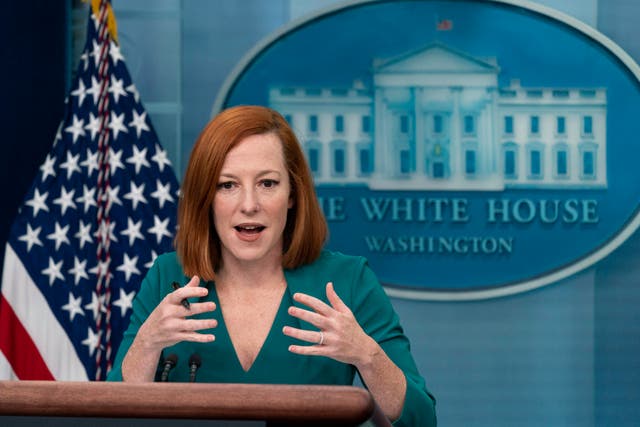 White House says ‘more can be done’ by Spotify to stop Covid misinformation (Alex Brandon/AP)