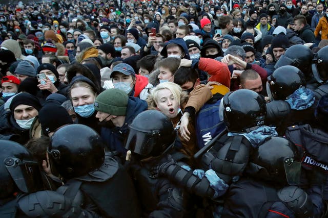 Russia Opposition Crackdown