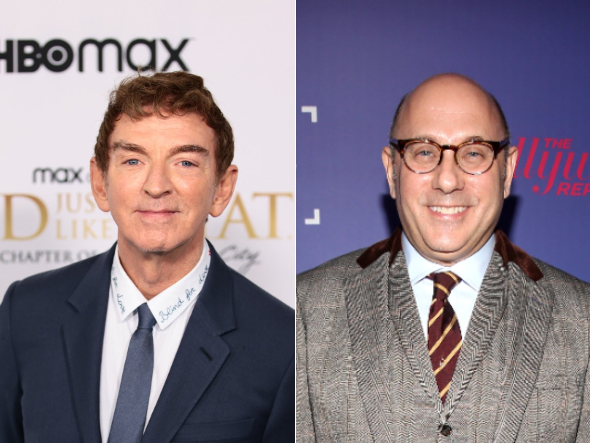 <p>Michael Patrick King and Willie Garson</p>