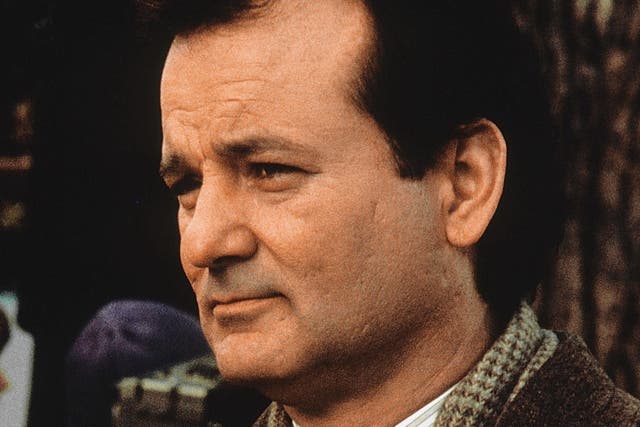 <p>Bill Murray as curmudgeonly weatherman Phil in ‘Groundhog Day’  </p>