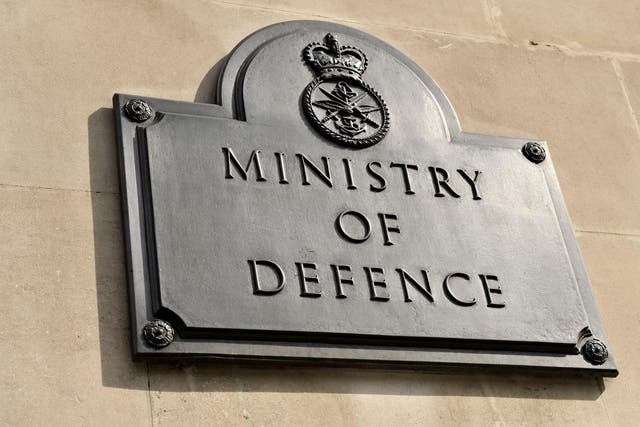 The Ministry of Defence in London (Tim Ireland/PA)