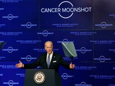 Biden aims to reduce cancer deaths by 50% over next 25 years