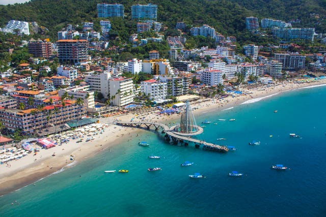 <p>Mexican tourist destination Puerto Vallarta</p>