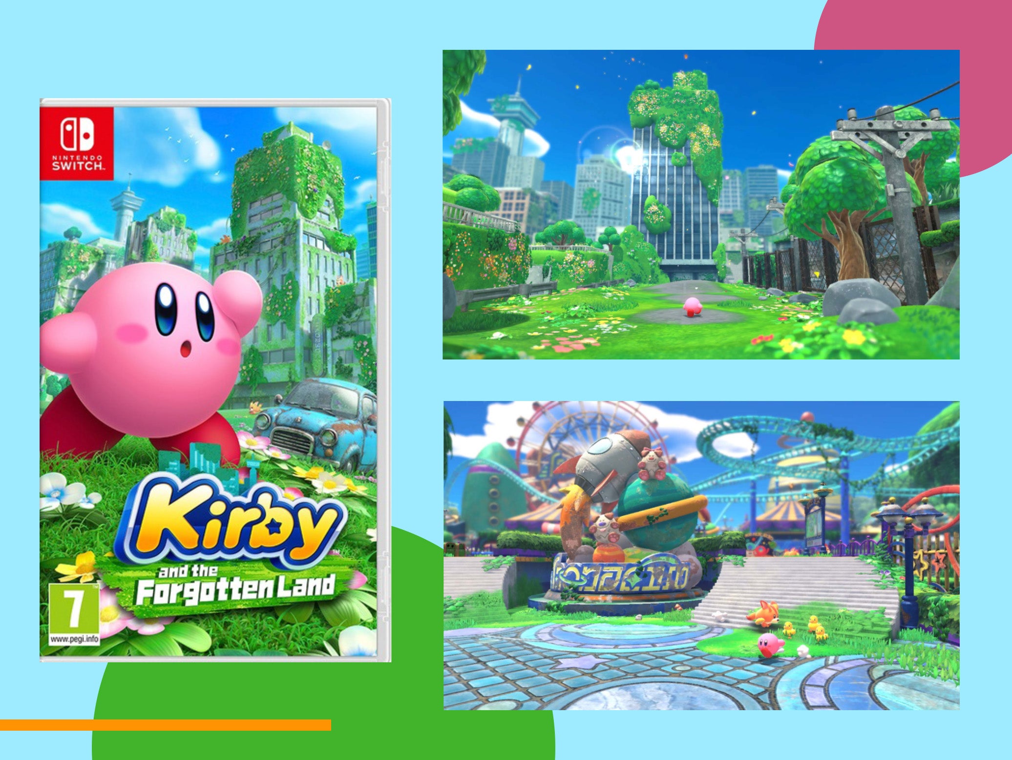 Kirby And The Forgotten Land Launches March 25th 2022 For