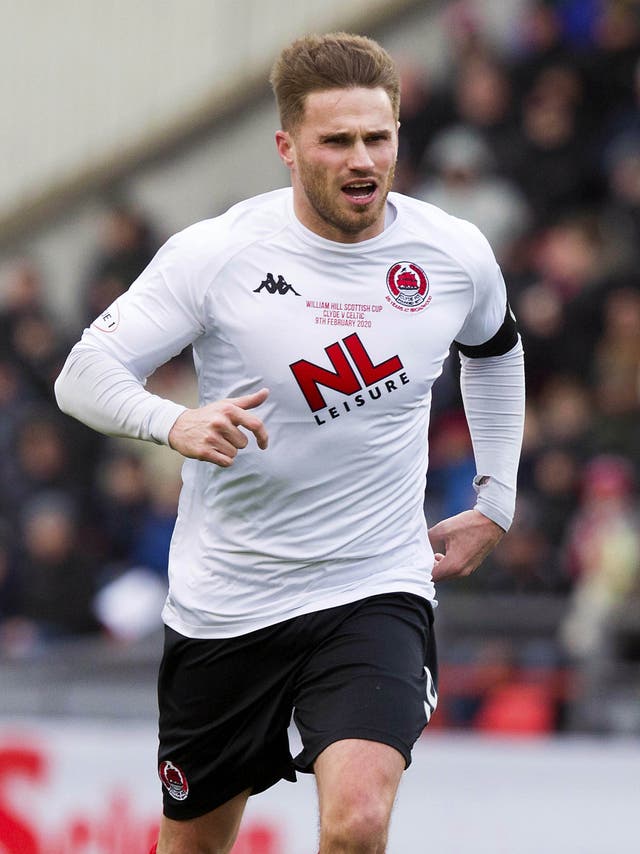 David Goodwillie signed for Raith Rovers on Monday (Jeff Holmes/PA)