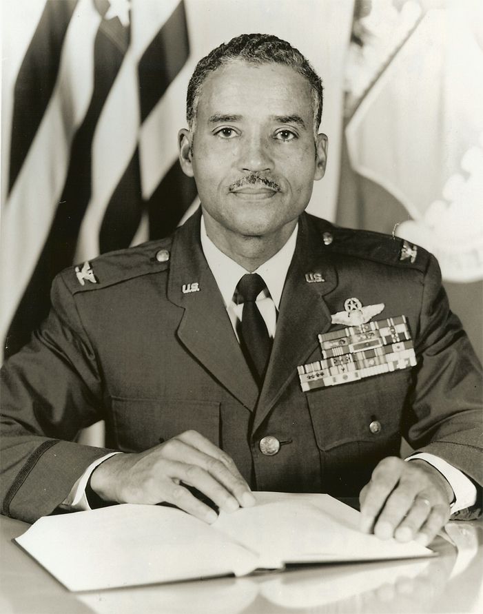 ‘American hero’: by the end of his three-decade career, McGee had flown 409 combat missions