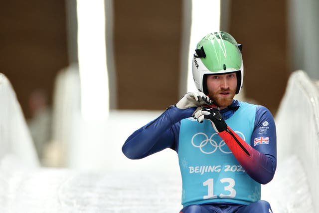 <p>Rupert Staudinger in training ahead of the Winter Olympics</p>