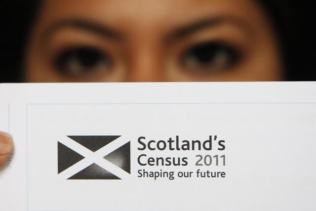 Guidance notes on self-identifying gender within the 2022 census are under scrutiny (Danny Lawson/PA)