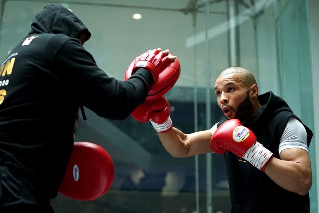 Chris Eubank Jr (right) is confident of beating rival Liam Williams this weekend (Nick Potts/PA)