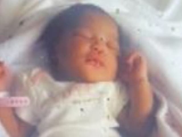 <p>Kennedy Hoyle, a newborn who is missing from Memphis, Tennessee </p>