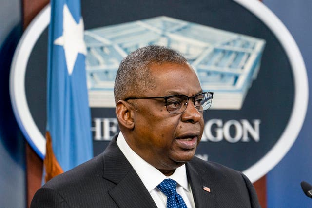 <p>Secretary of Defense Lloyd Austin </p>
