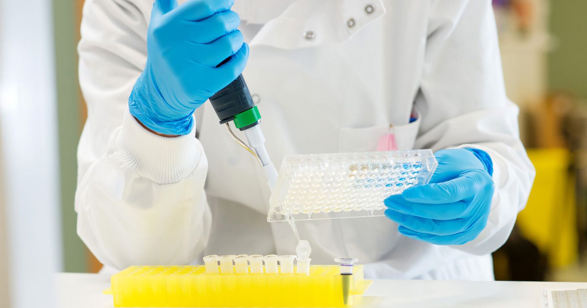 Undated handout photo issued by Queen’s University Belfast of research in the university’s Centre for Cancer Research & Cell Biology (Queen’s University Belfast/PA)