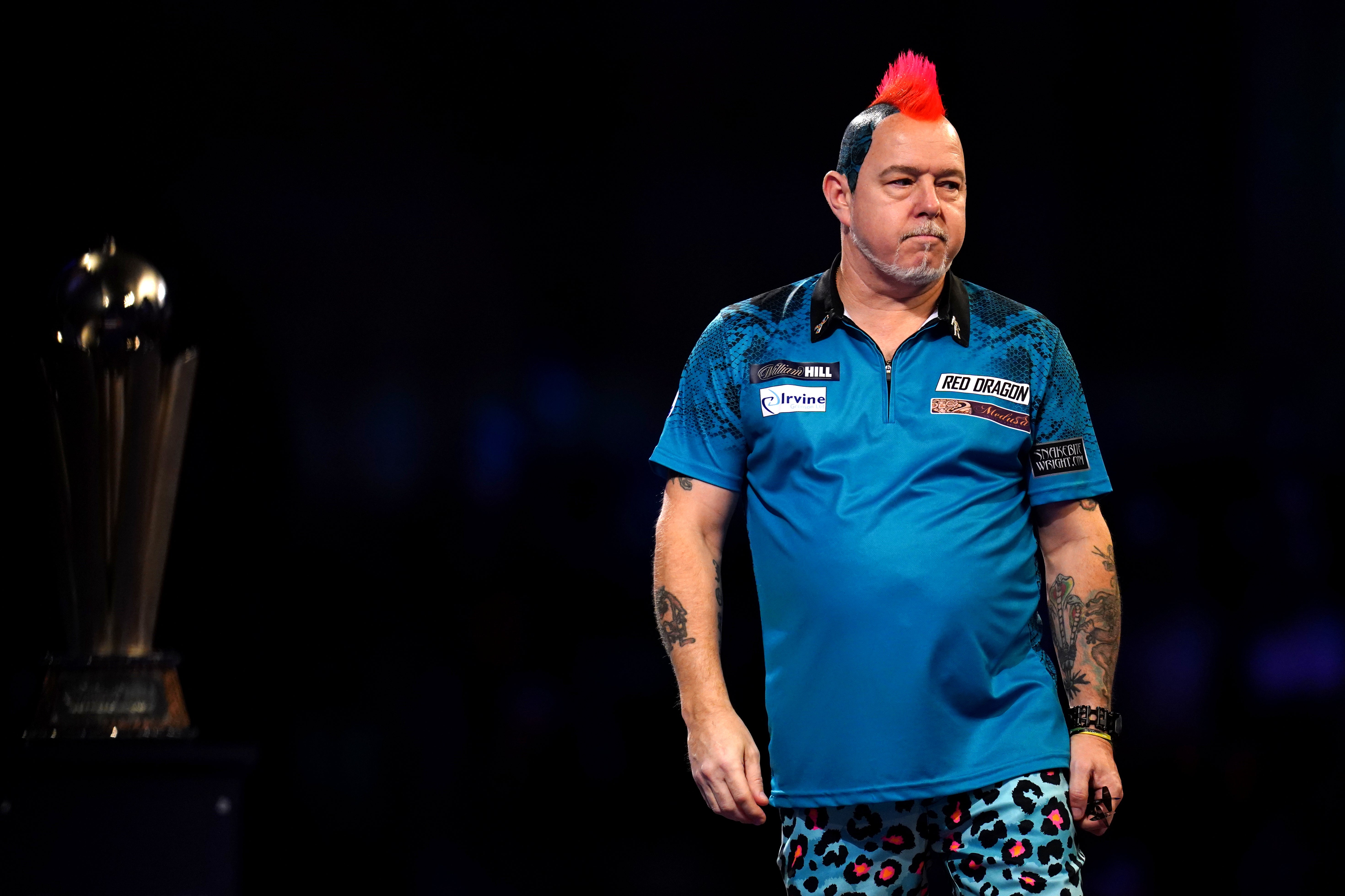 Peter Wright is targeting Premier League glory for the first time (John Walton/PA)