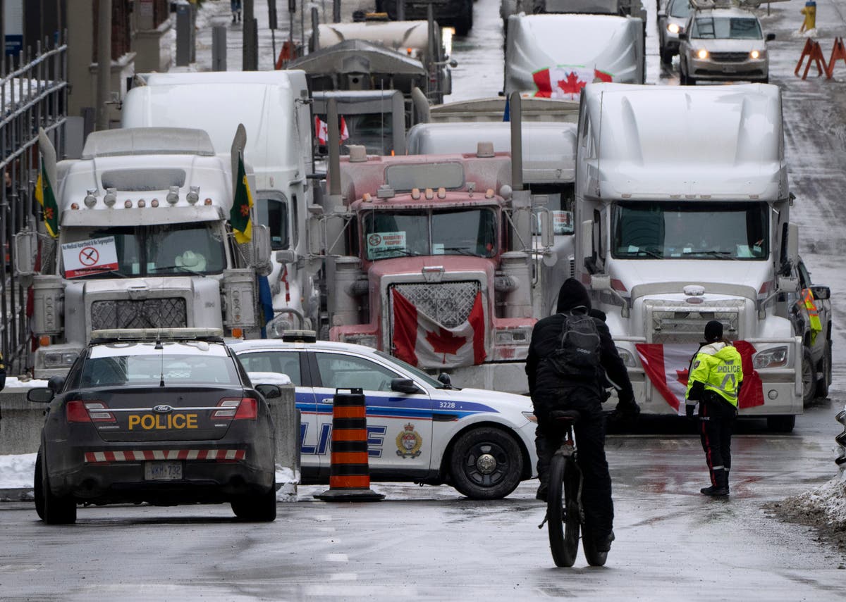 Ottawa police chief says &lsquo;significant&rsquo; funding of truckers&rsquo; protest comes from US
